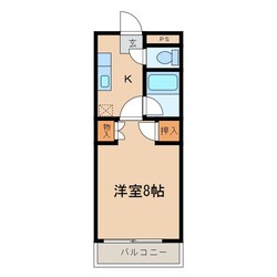 グリーンコートCの物件間取画像